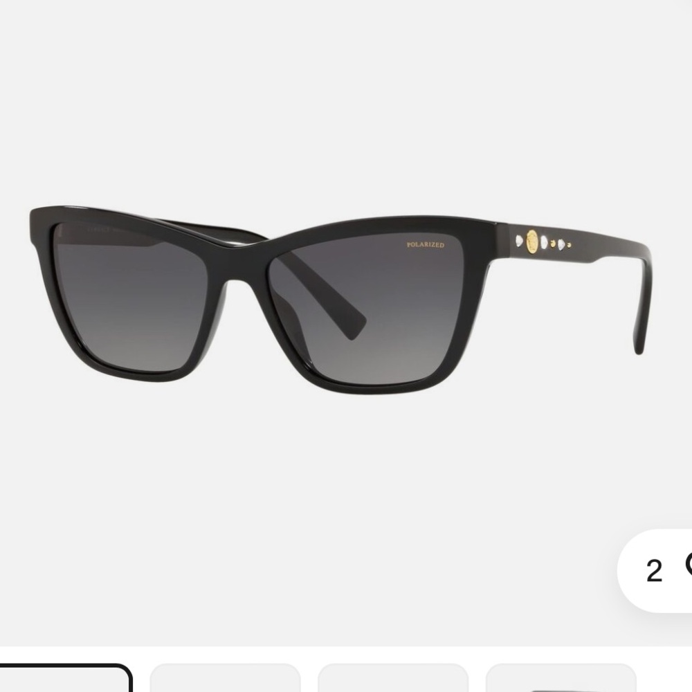 Versace polarized sunglasses